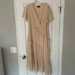 Cream Flowy Dress